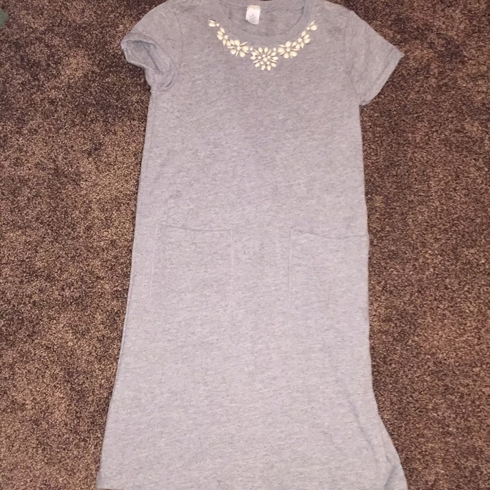 J crew crewcuts gray dress sz 16